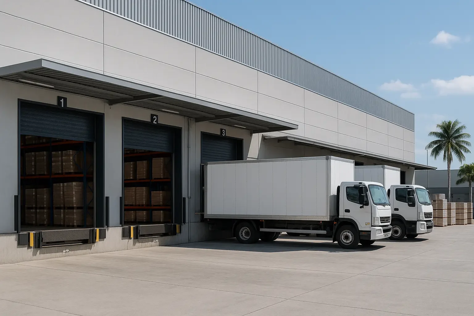 Playa del Carmen depot for scheduled mezcal pickups